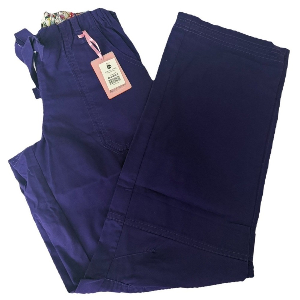 KOI Classics KOI701 Women's Scrub Pant Grape Size XXS New